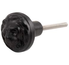 Black Lion Metal Knobs